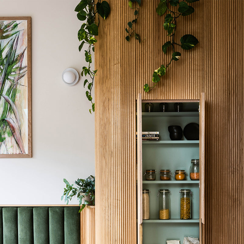 The Perfect Pantry Shelf Lighting - Kitchen Shelf Lighting Inspiration from Our Customers