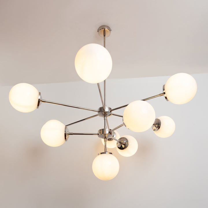 “Tellis” Ten Globe Chandelier