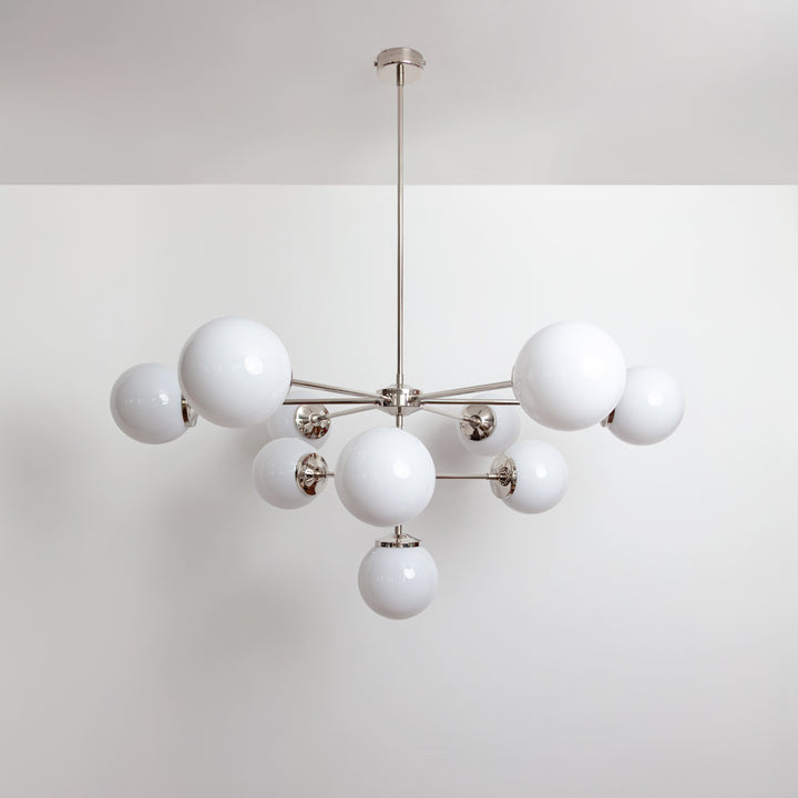 “Tellis” Ten Globe Chandelier