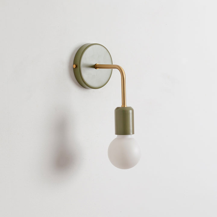 "Bold as Brass" Wall Light