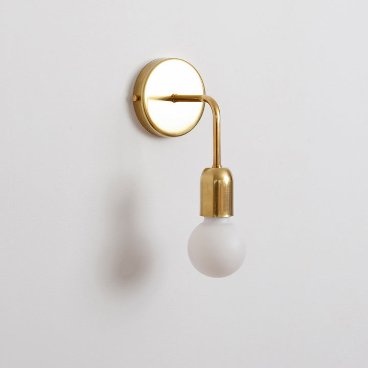 "Bold as Brass" Wall Light