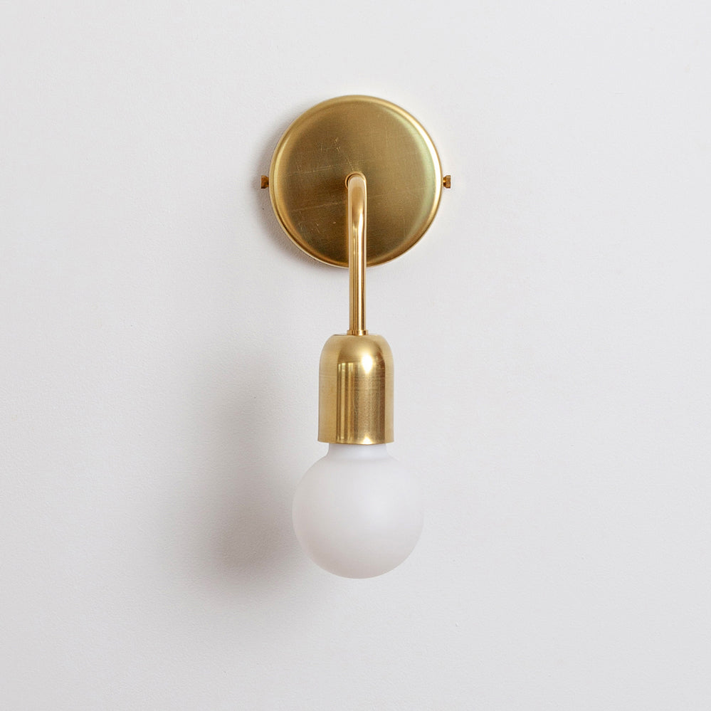 "Bold as Brass" Wall Light