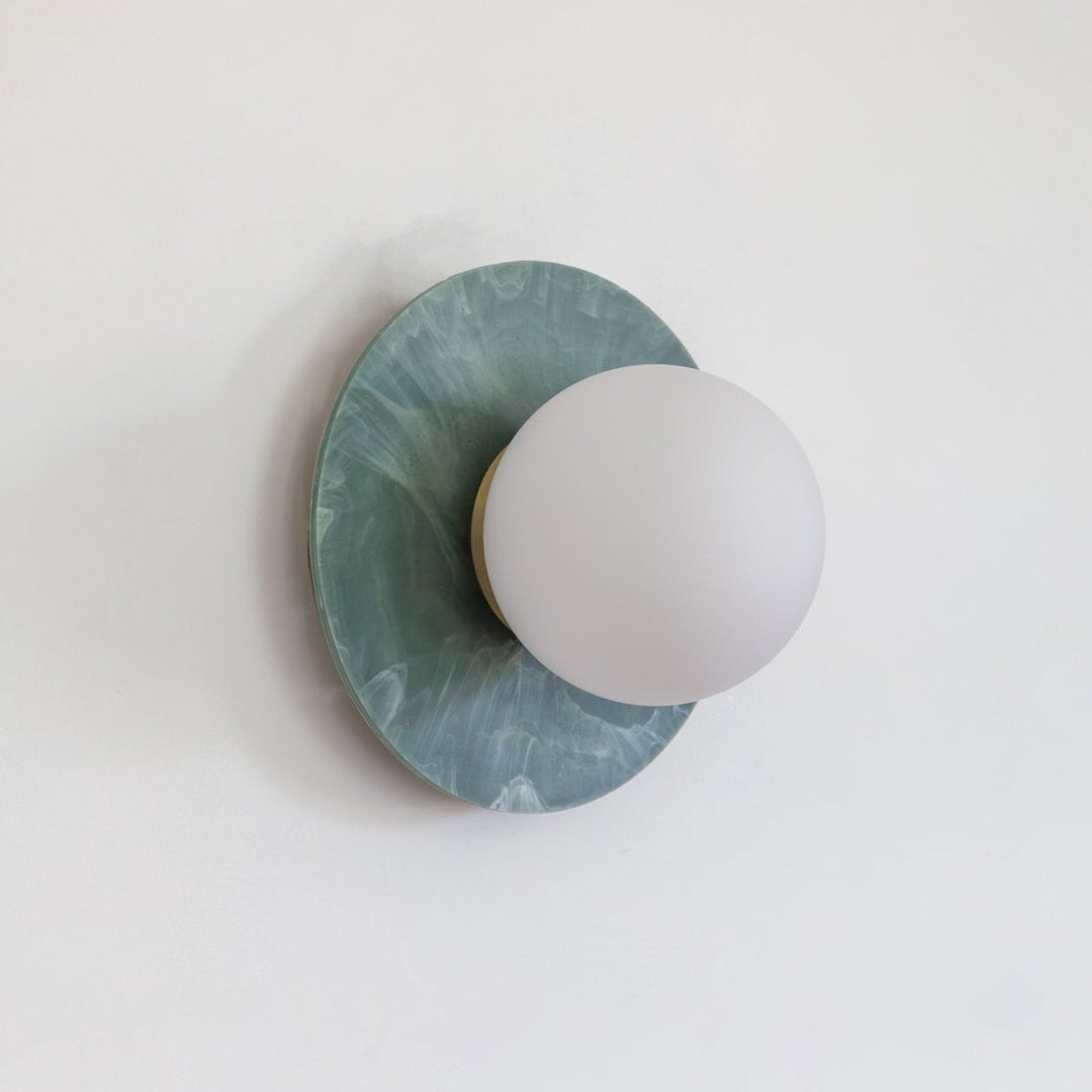 "Bo" Wall Light - Marbled Recycled Plastic