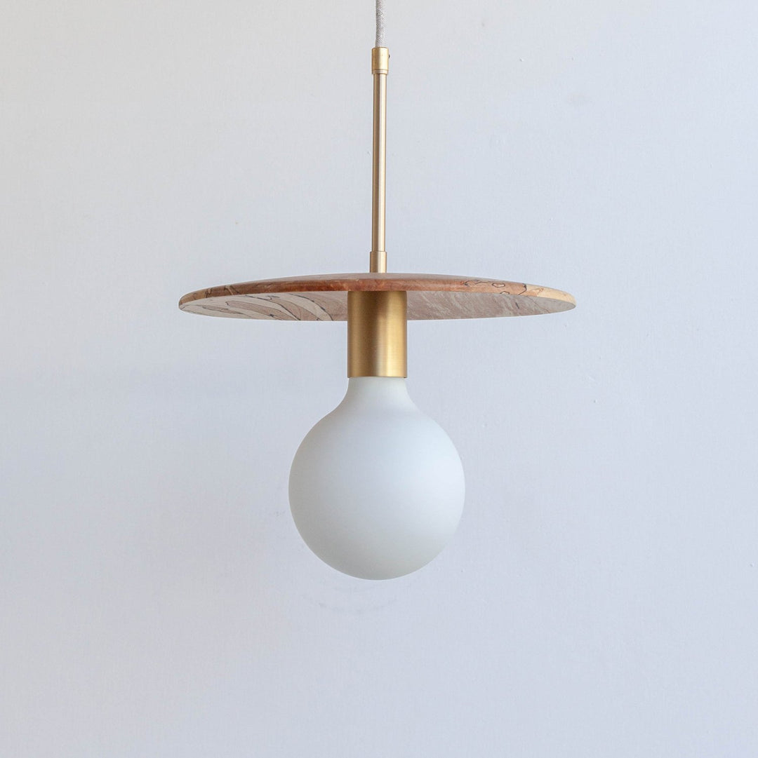 "Cara" Pendant Light - Spalted Beech