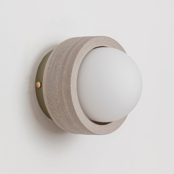 "Pearla" Flush Wall Light - Ceramic