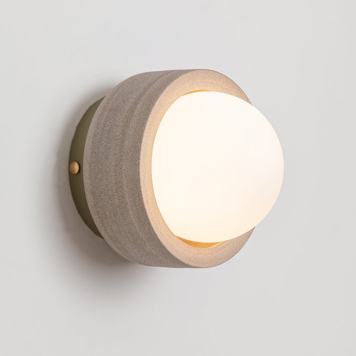 "Pearla" Flush Wall Light - Ceramic