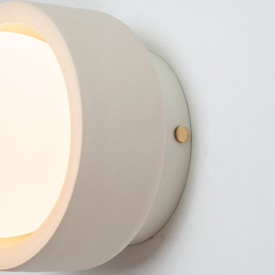 "Pearla" Flush Wall Light - Ceramic
