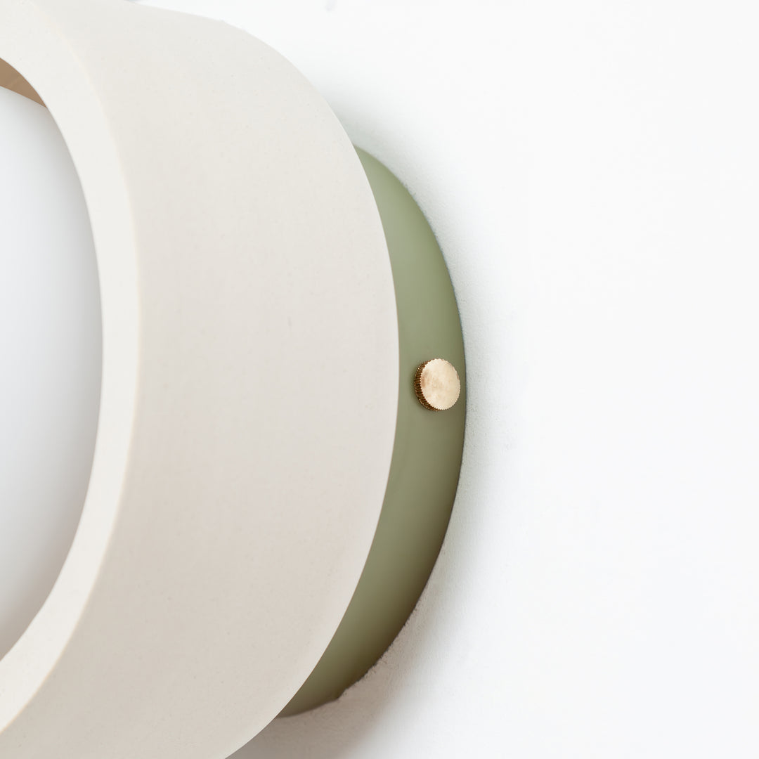 "Pearla" Flush Wall Light - Ceramic