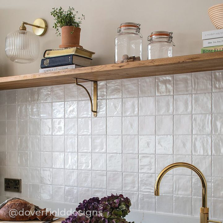 Clear Reeded Glass Wall Light (Outlet)