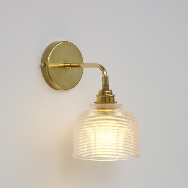 Prismatic Glass Wall Light (Outlet)