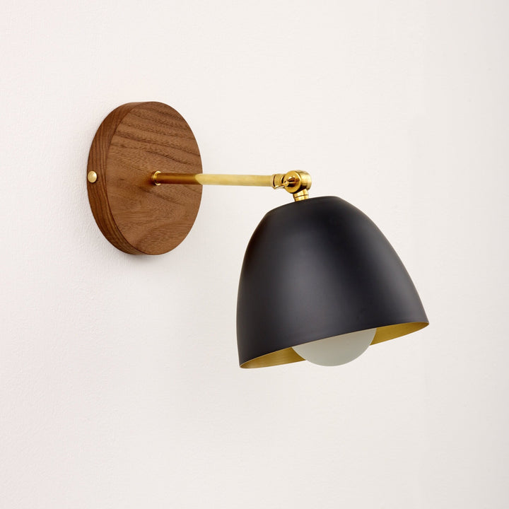 "Shelly" Wall Light - Wooden Sconce