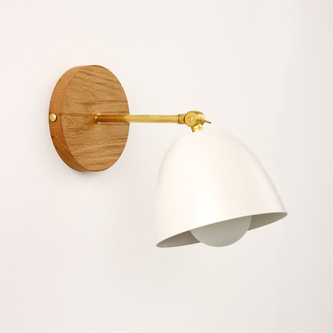 "Shelly" Wall Light - Wooden Sconce