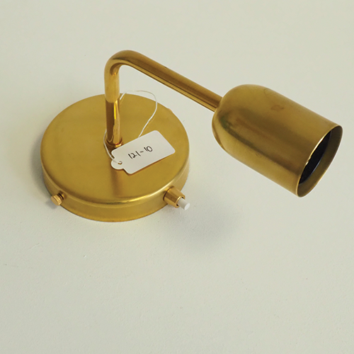 "Bold as Brass" Wall Light - (Outlet)