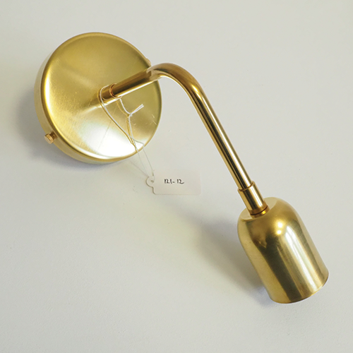 "Bold as Brass" Wall Light (Outlet)
