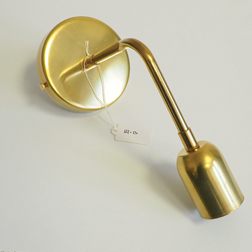 "Bold as Brass" Wall Light - (Outlet)