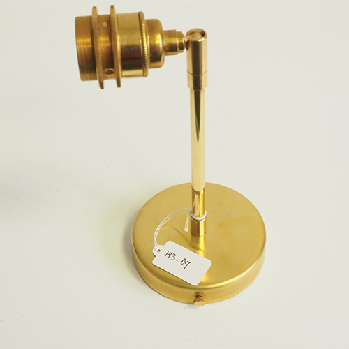 Clear Reeded Glass Wall Light (Outlet)