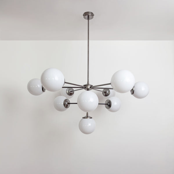 “Tellis” Ten Globe Chandelier
