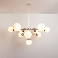“Tellis” Ten Globe Chandelier
