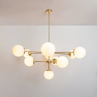 “Tellis” Ten Globe Chandelier