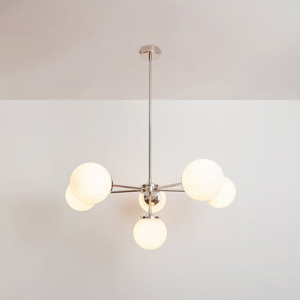 “Tellis” Six Globe Chandelier