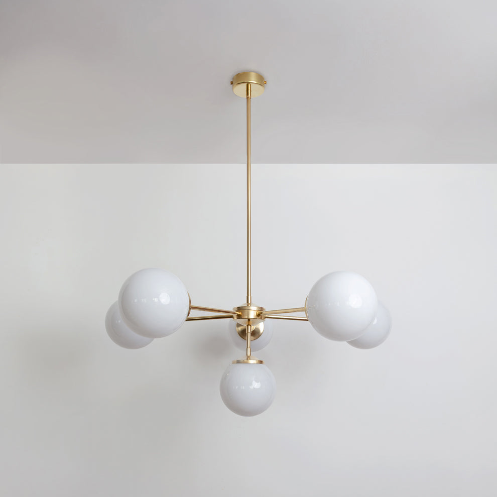 “Tellis” Six Globe Chandelier