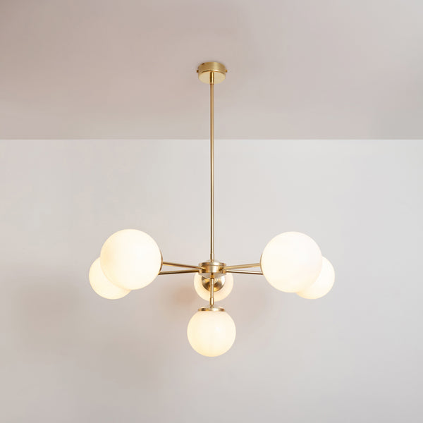 “Tellis” Six Globe Chandelier