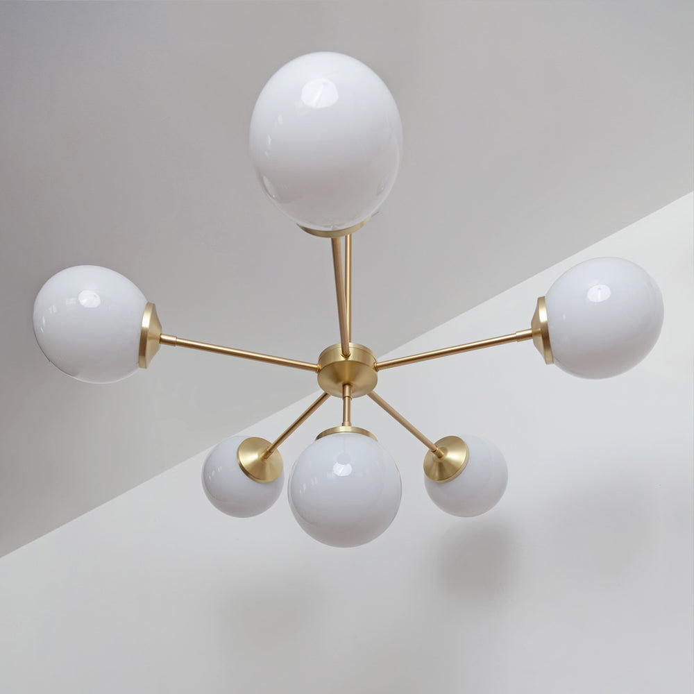 “Tellis” Six Globe Chandelier