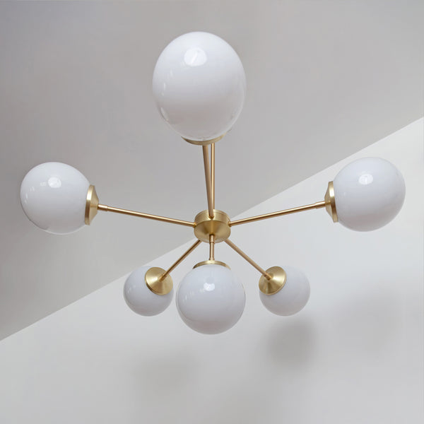 “Tellis” Six Globe Chandelier