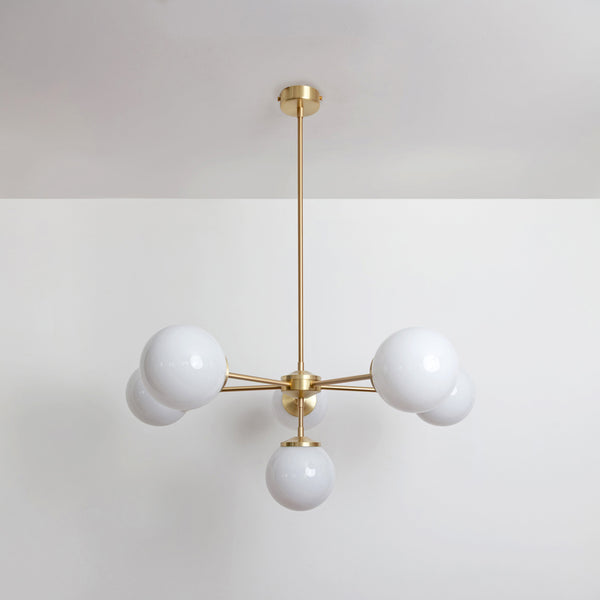 “Tellis” Six Globe Chandelier