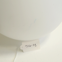 Large Matt Opal Globe Stemmed Pendant (Outlet)