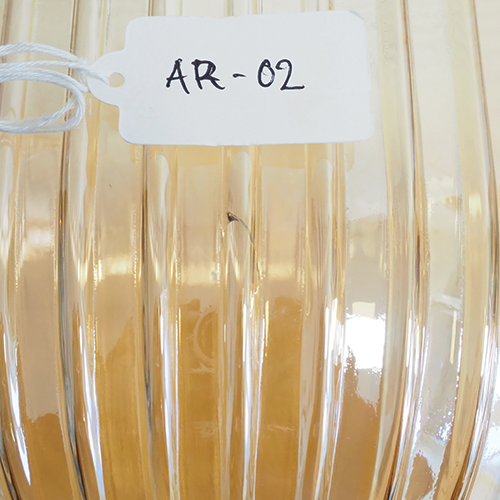 Reeded Glass Shades -  (Outlet)