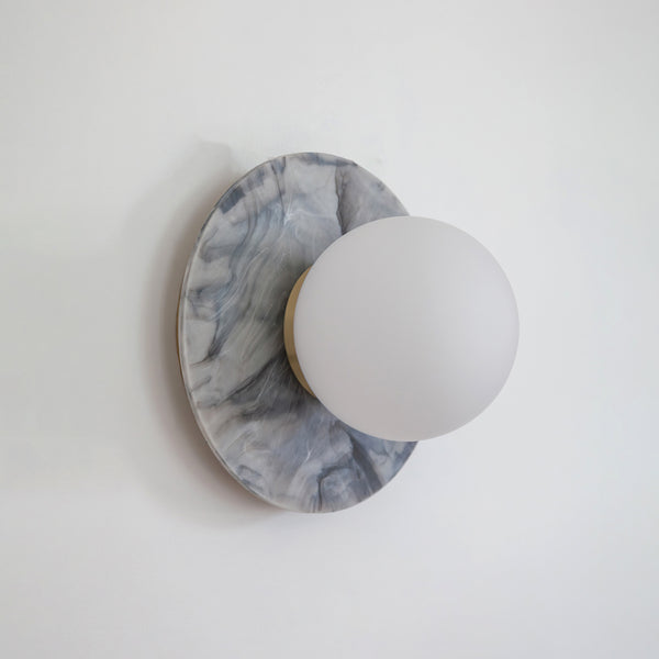 "Bo" Wall Light - Marbled Recycled Plastic