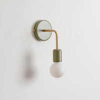 "Bold as Brass" Wall Light