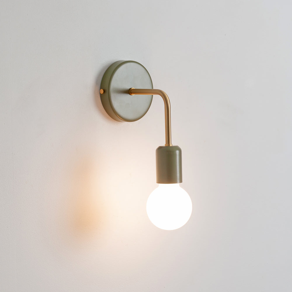 "Bold as Brass" Wall Light