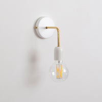 "Bold as Brass" Wall Light