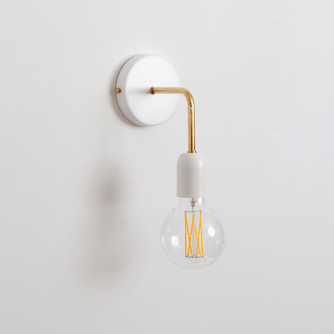 "Bold as Brass" Wall Light