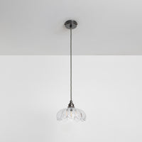 "Petal" Pendant Light - Clear Glass