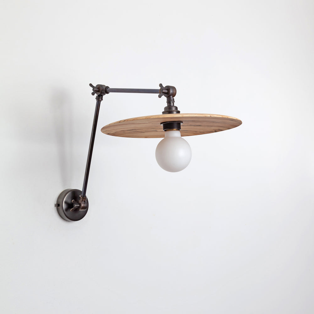 "Cara" Adjustable Stemmed Wall Light