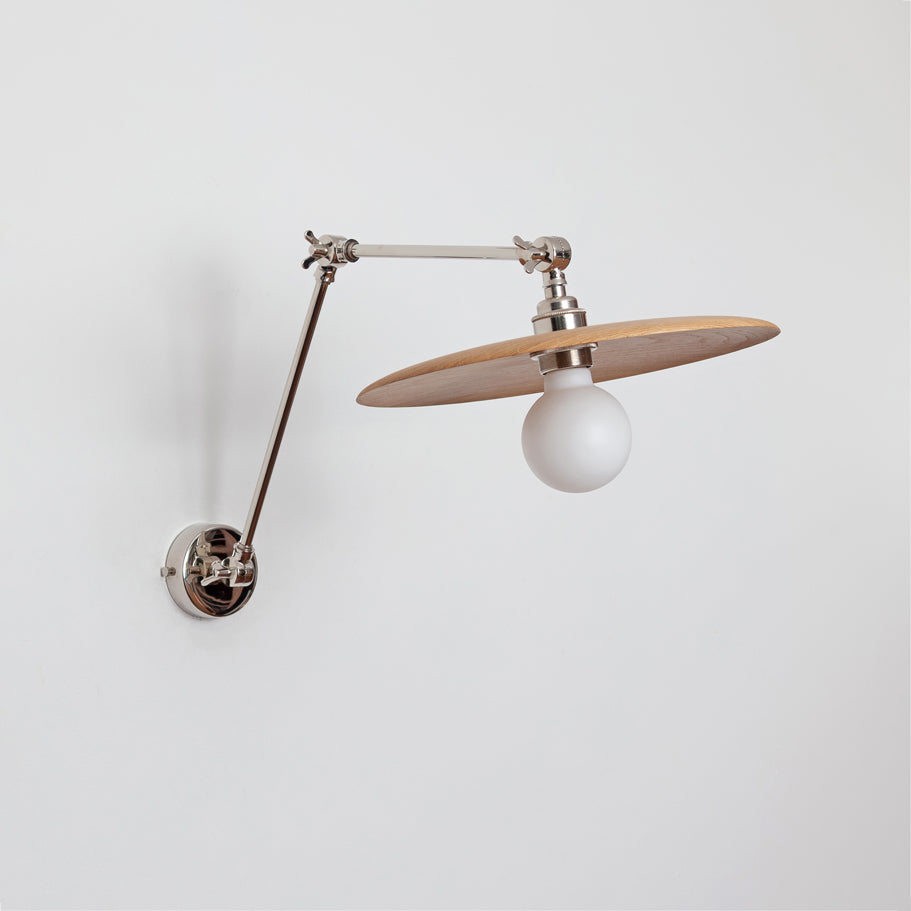 "Cara" Adjustable Stemmed Wall Light