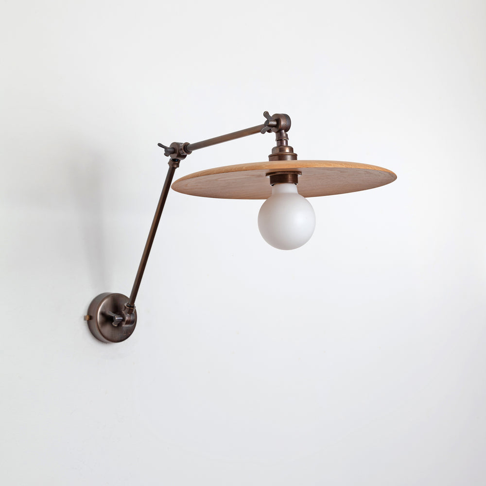 "Cara" Adjustable Stemmed Wall Light