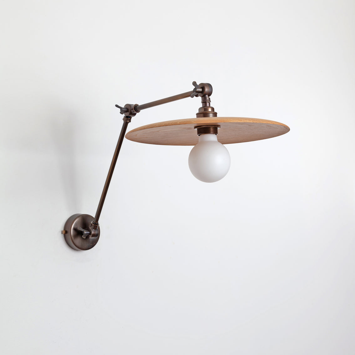 "Cara" Adjustable Stemmed Wall Light
