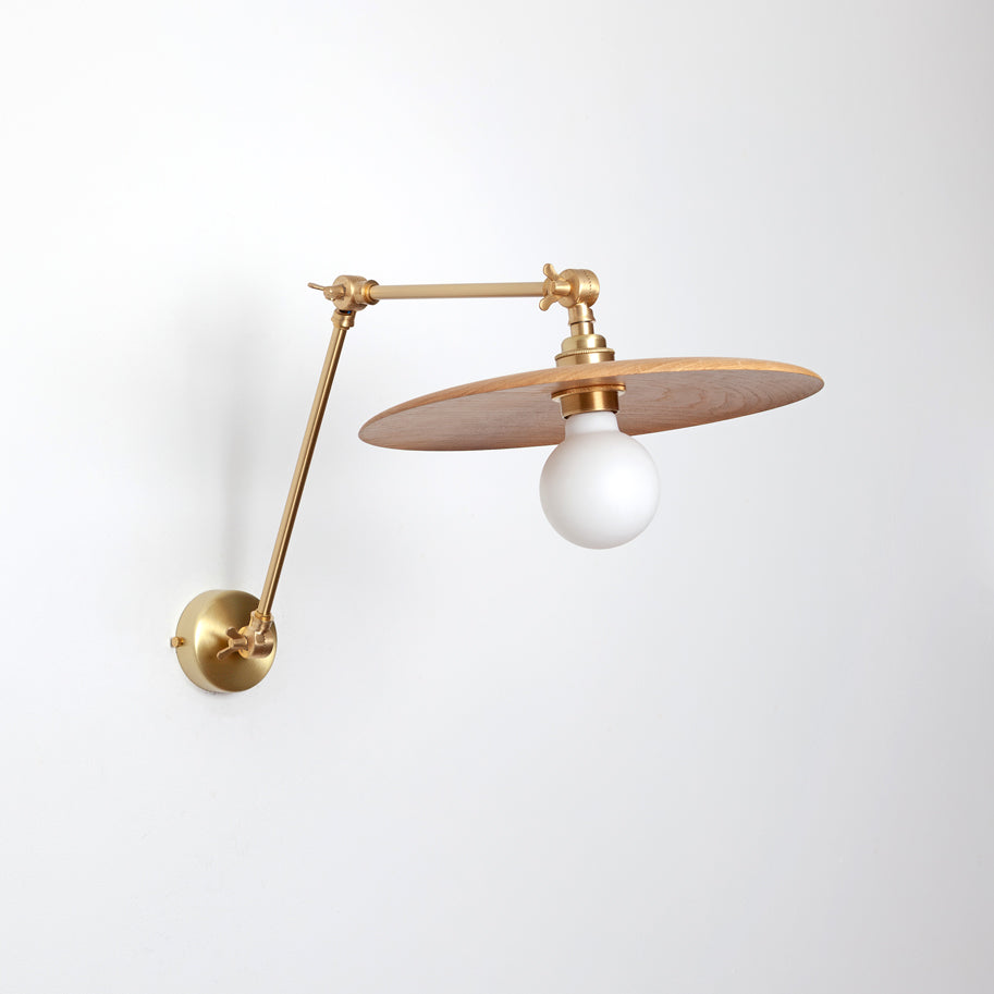"Cara" Adjustable Stemmed Wall Light