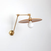 "Cara" Adjustable Stemmed Wall Light