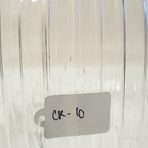 Reeded Glass Shades -  (Outlet)
