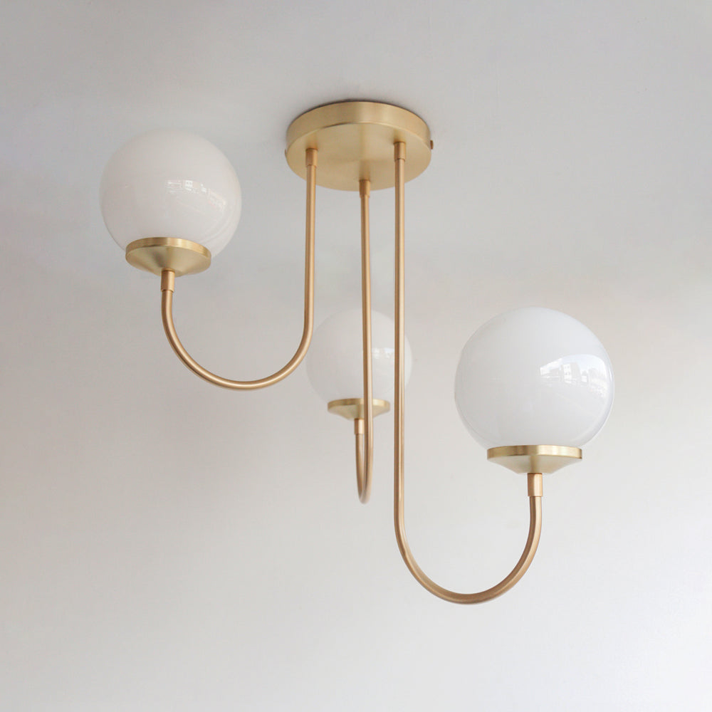 "Corrib" Arch Stemmed Chandelier
