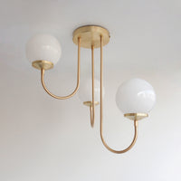 "Corrib" Arch Stemmed Chandelier