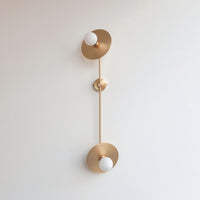 "Radial" Adjustable Double Arm Wall Light