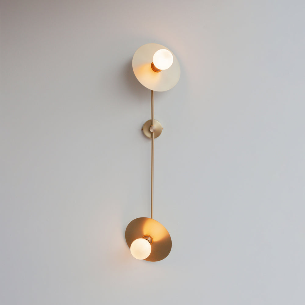 "Radial" Adjustable Double Arm Wall Light