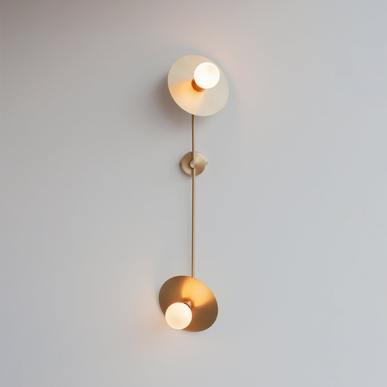 "Radial" Adjustable Double Arm Wall Light