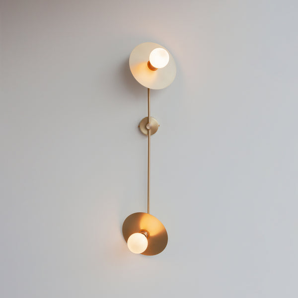 "Radial" Adjustable Double Arm Wall Light